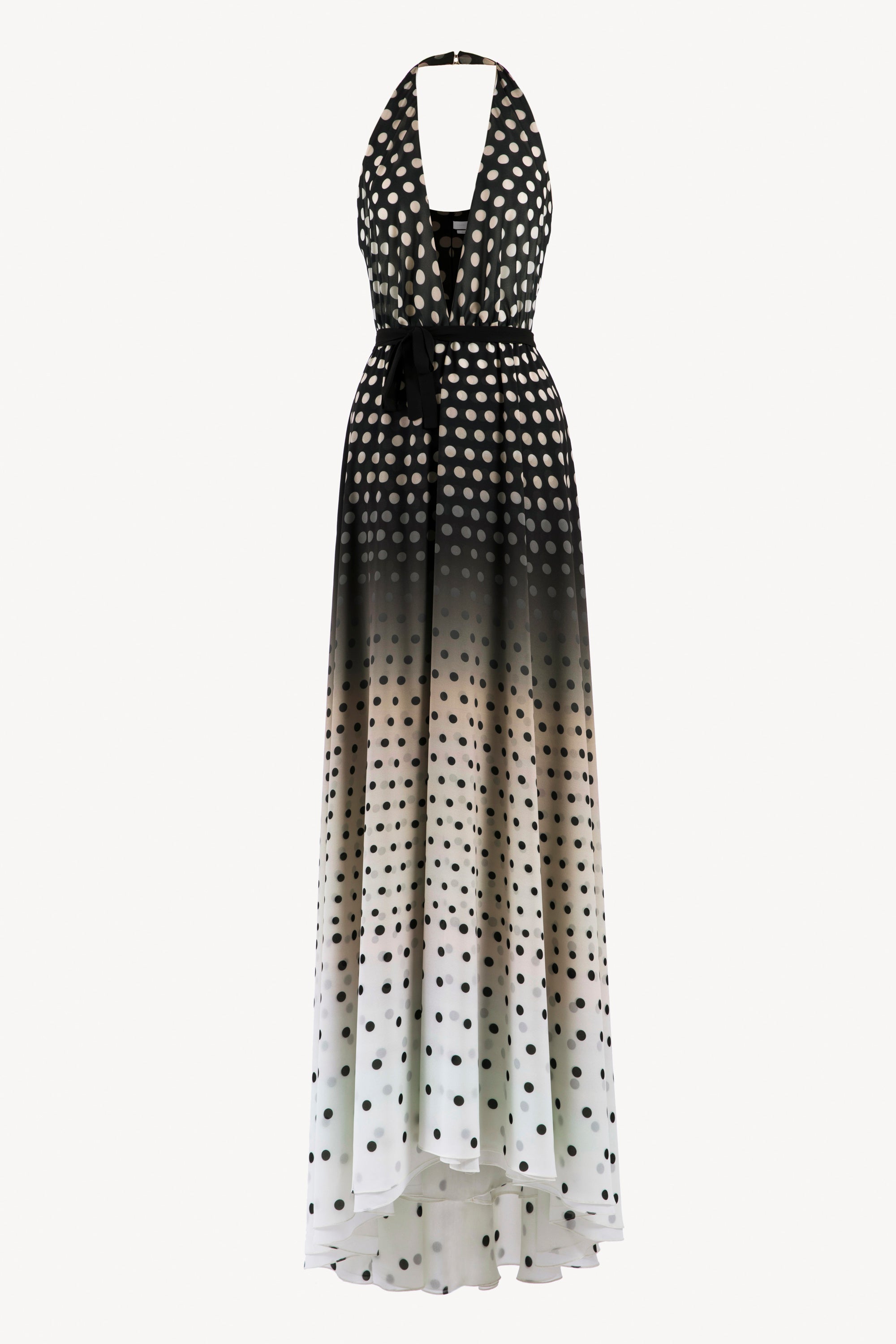 Gradient printed dress