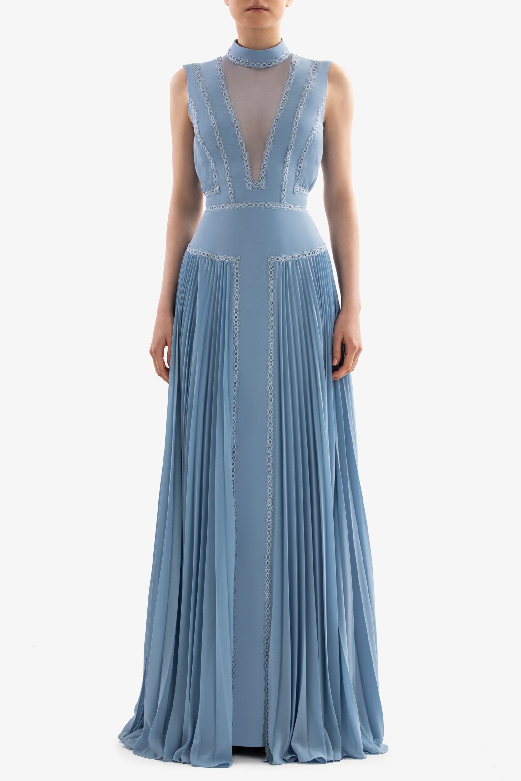 Crepe georgette dress