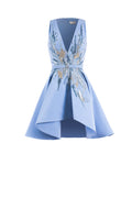 SHORT EMBROIDERED DRESS