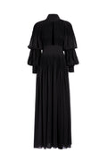 PLEATED MIDI DRESS