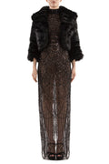 LONG BEADED DRESS