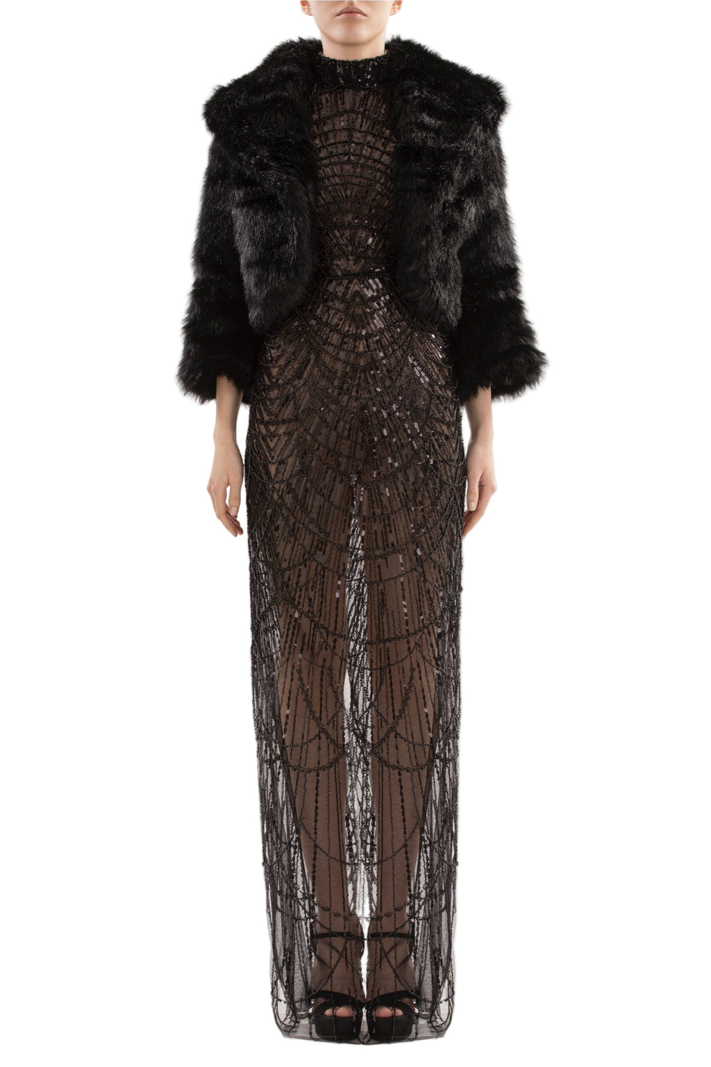 SHORT FUR JACKET