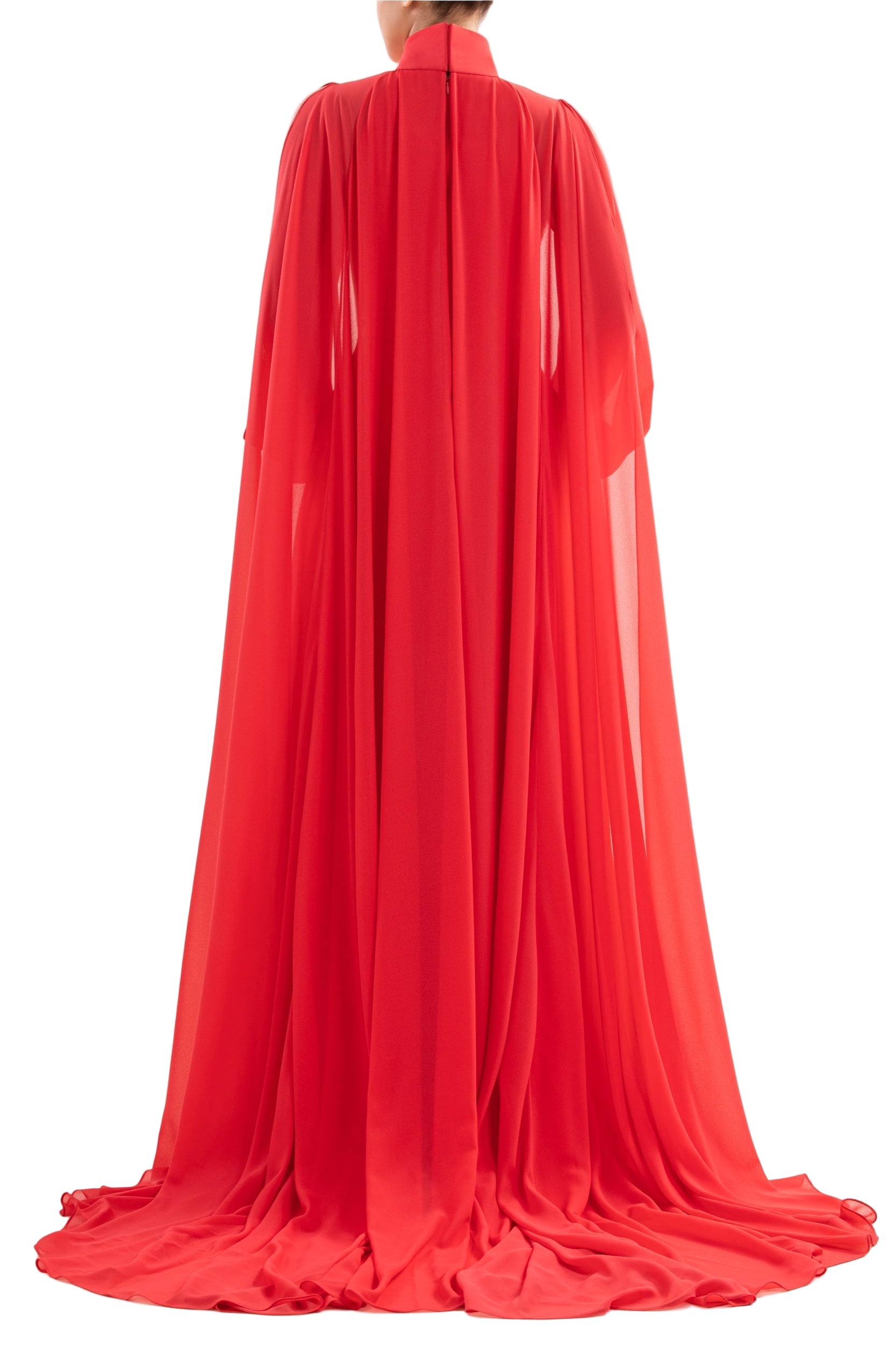 CREPE GEORGETTE LONG DRESS