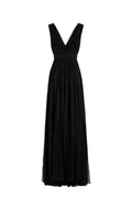 PLEATED DRESS WITH LACE