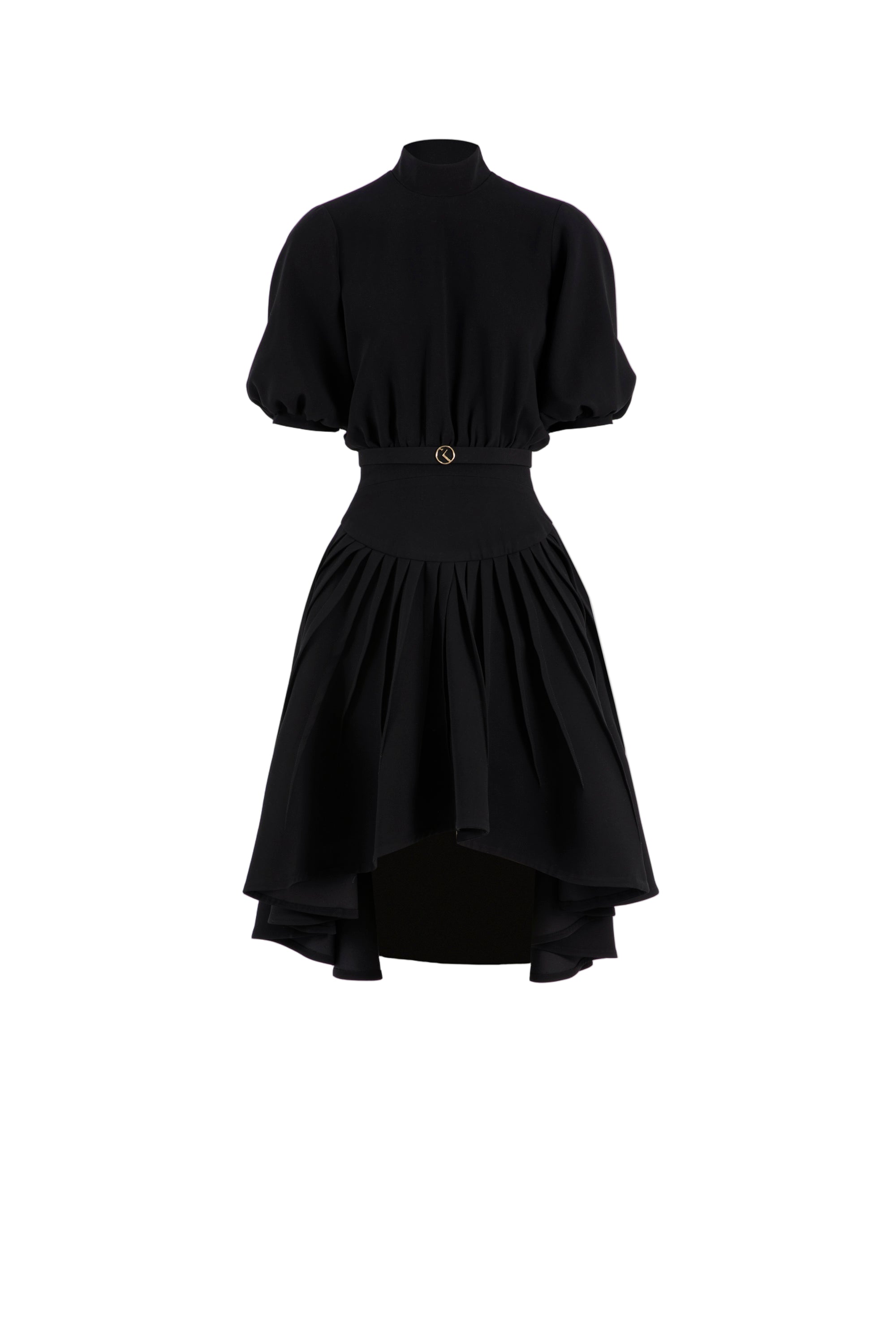 CREPE SHORT DRESS
