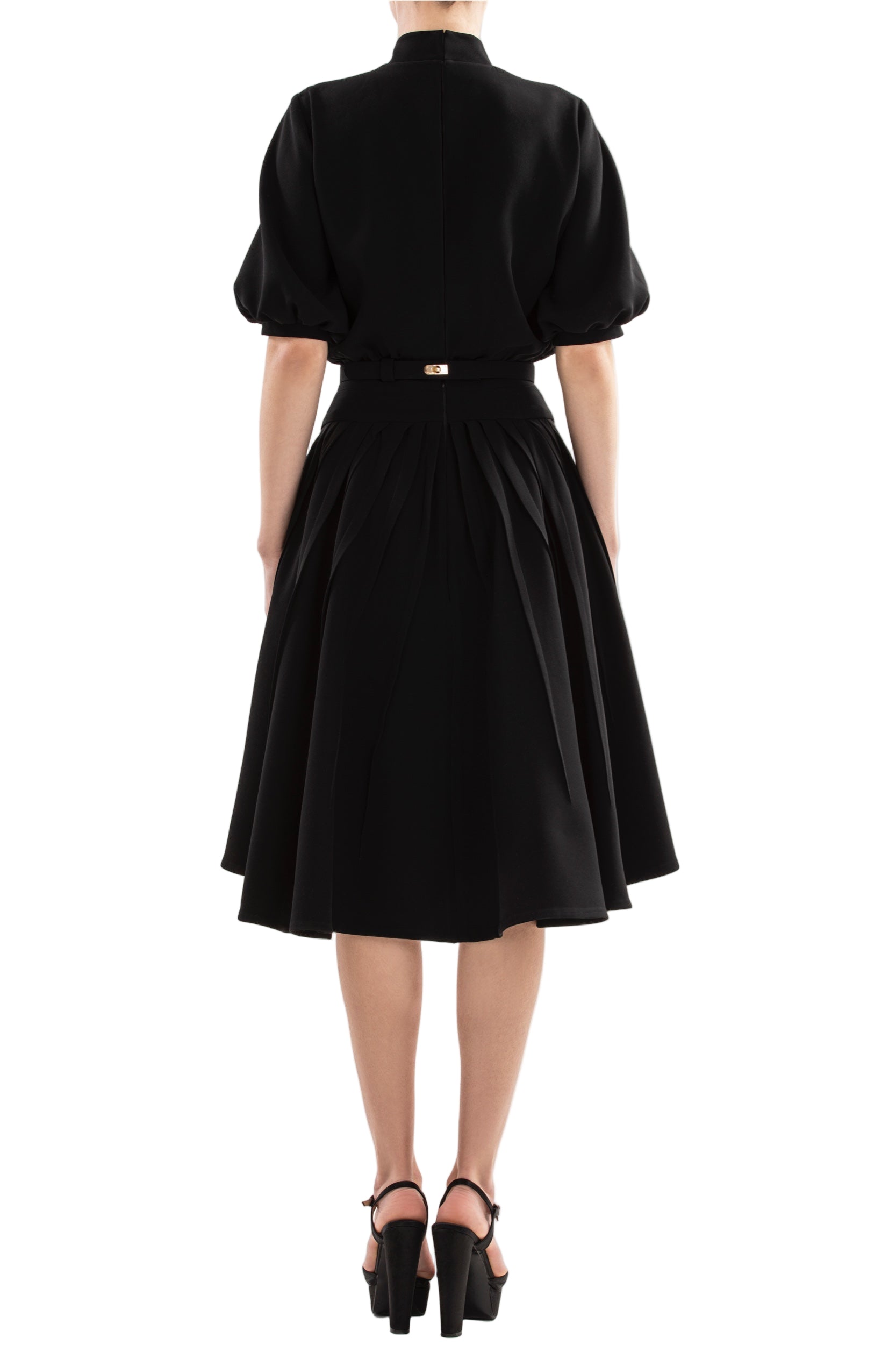CREPE SHORT DRESS