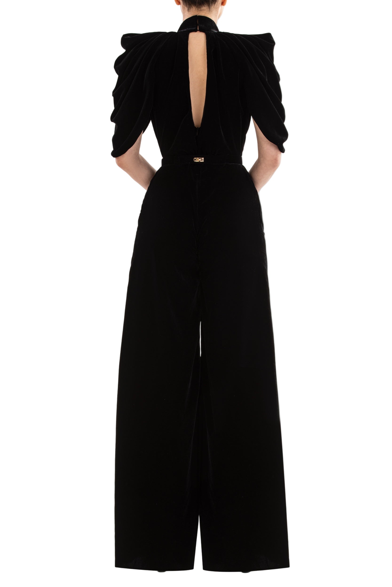 VELVET JUMPSUIT