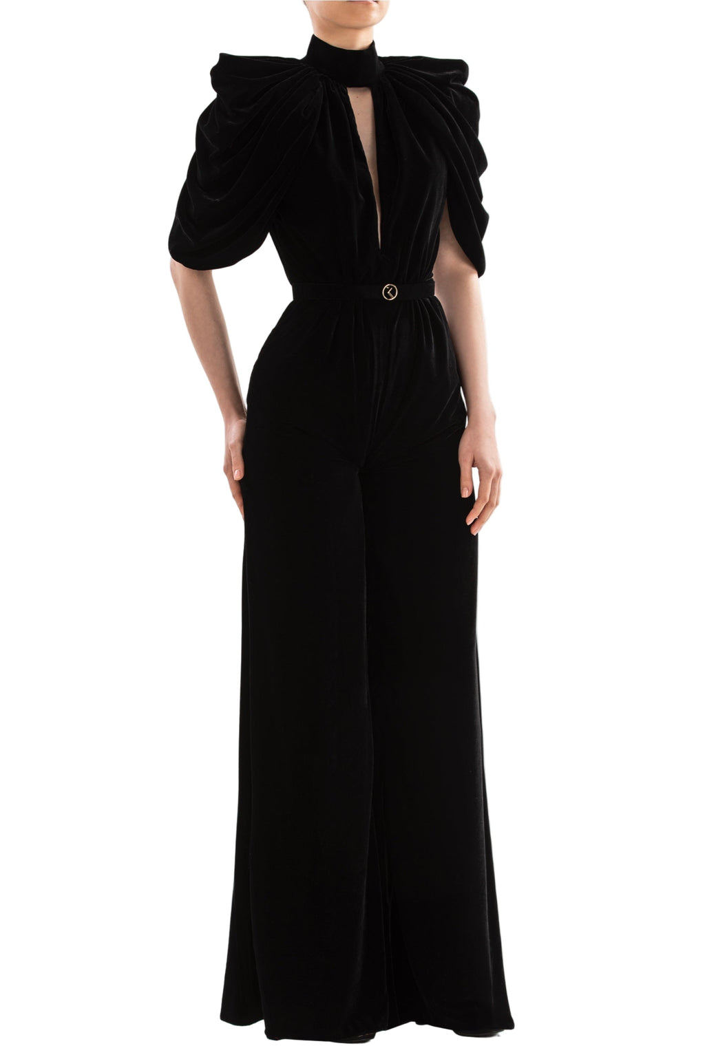 VELVET JUMPSUIT
