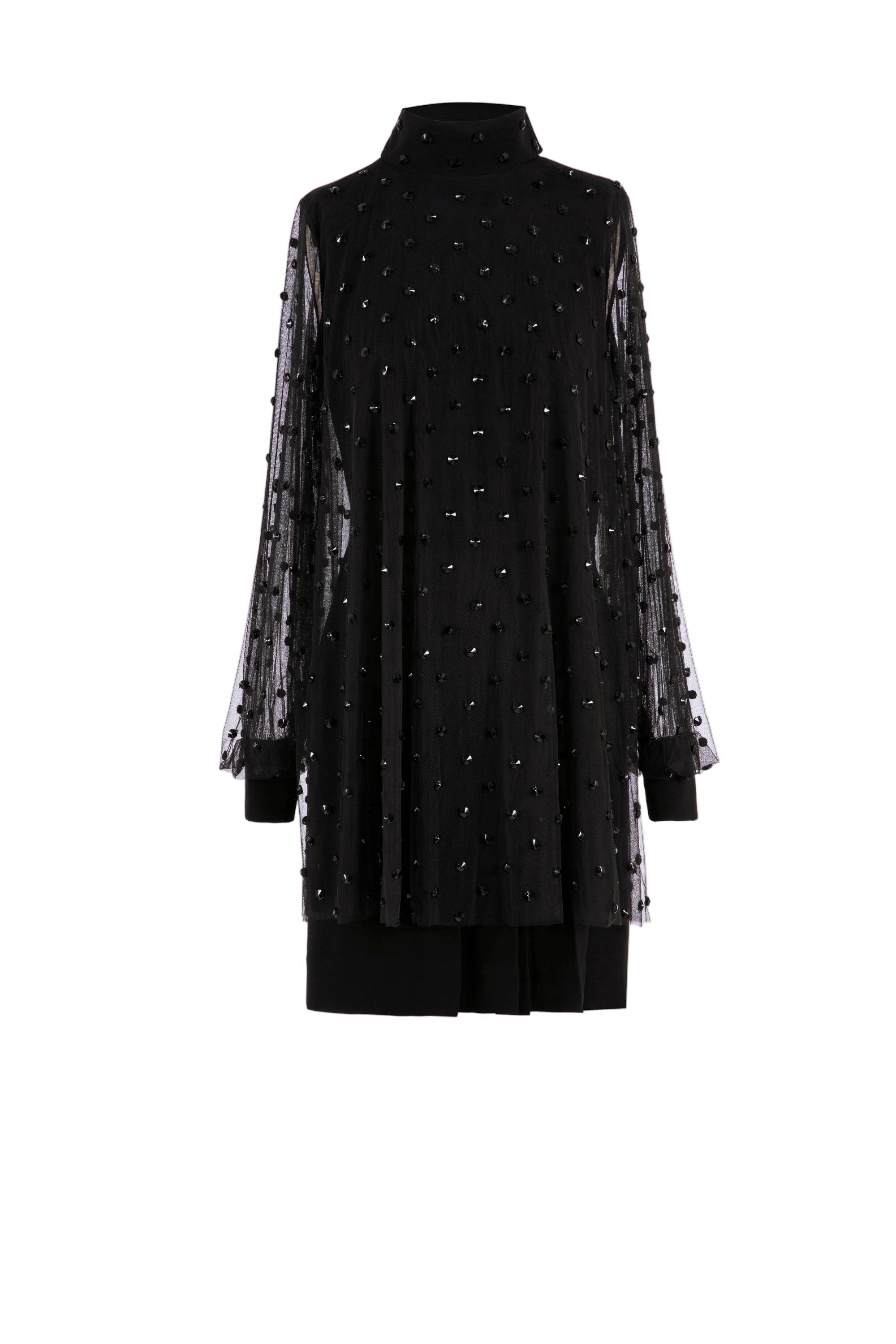 BEADED SHORT DRESS