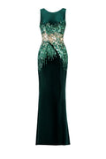 SEQUIN VELVET DRESS
