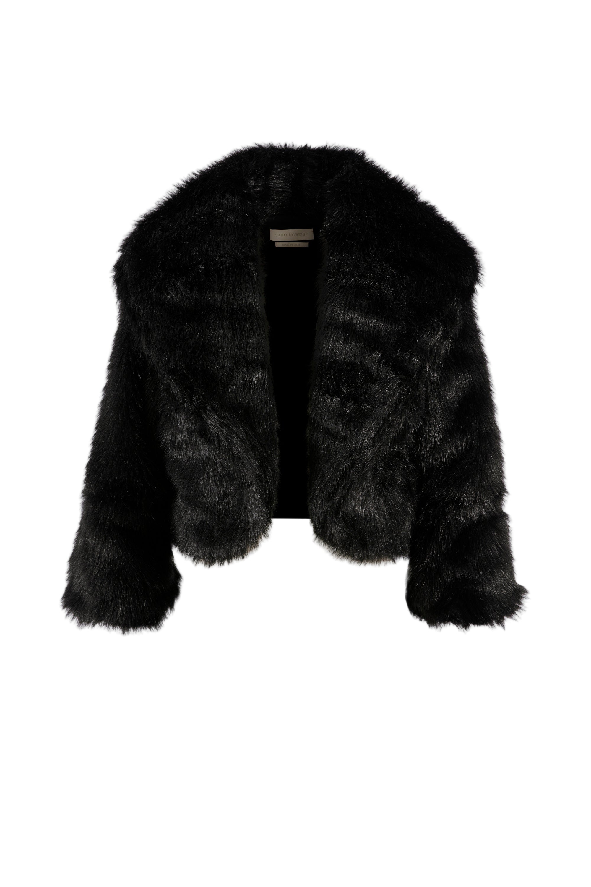 SHORT FUR JACKET