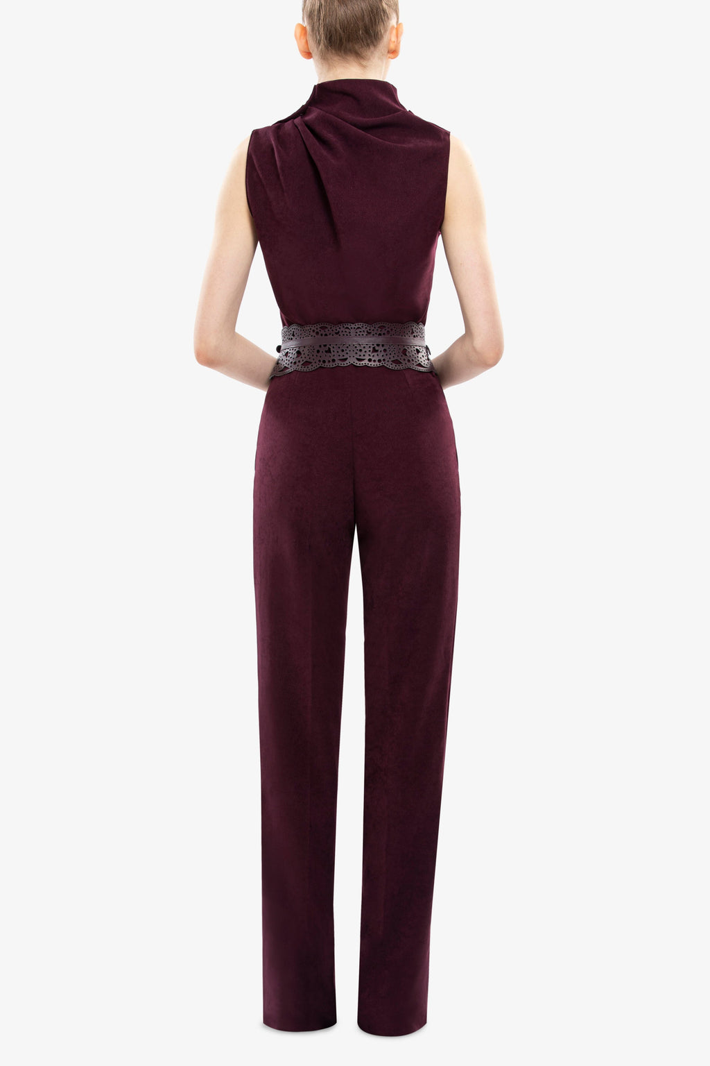 Straight-cut pants