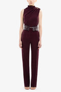 Straight-cut pants