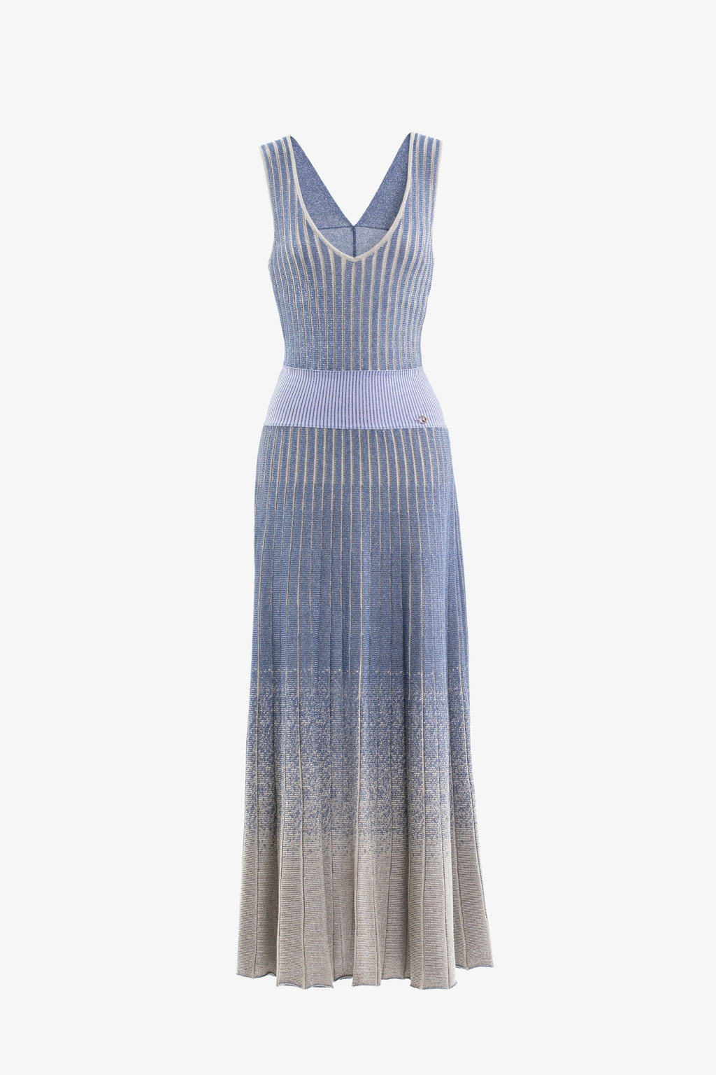 Degrade knitwear dress