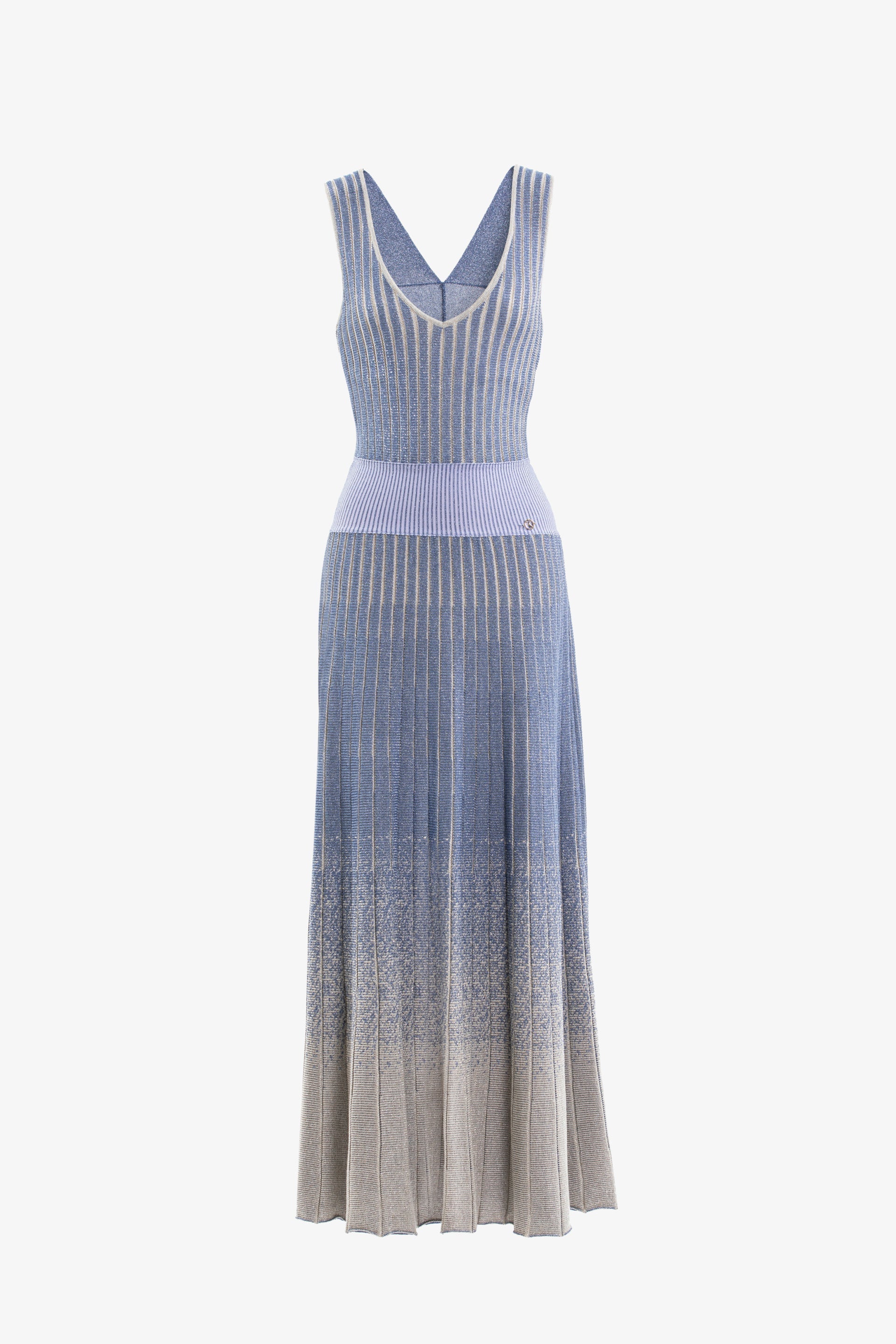Degrade knitwear dress