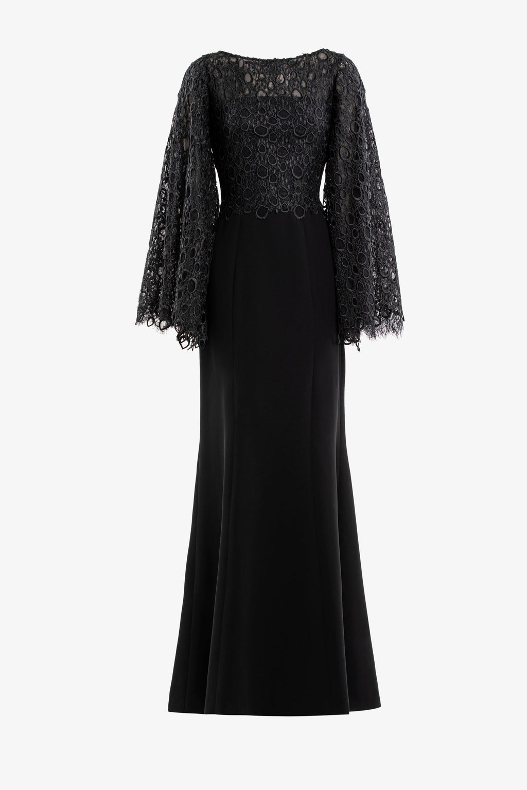 Long guipure dress