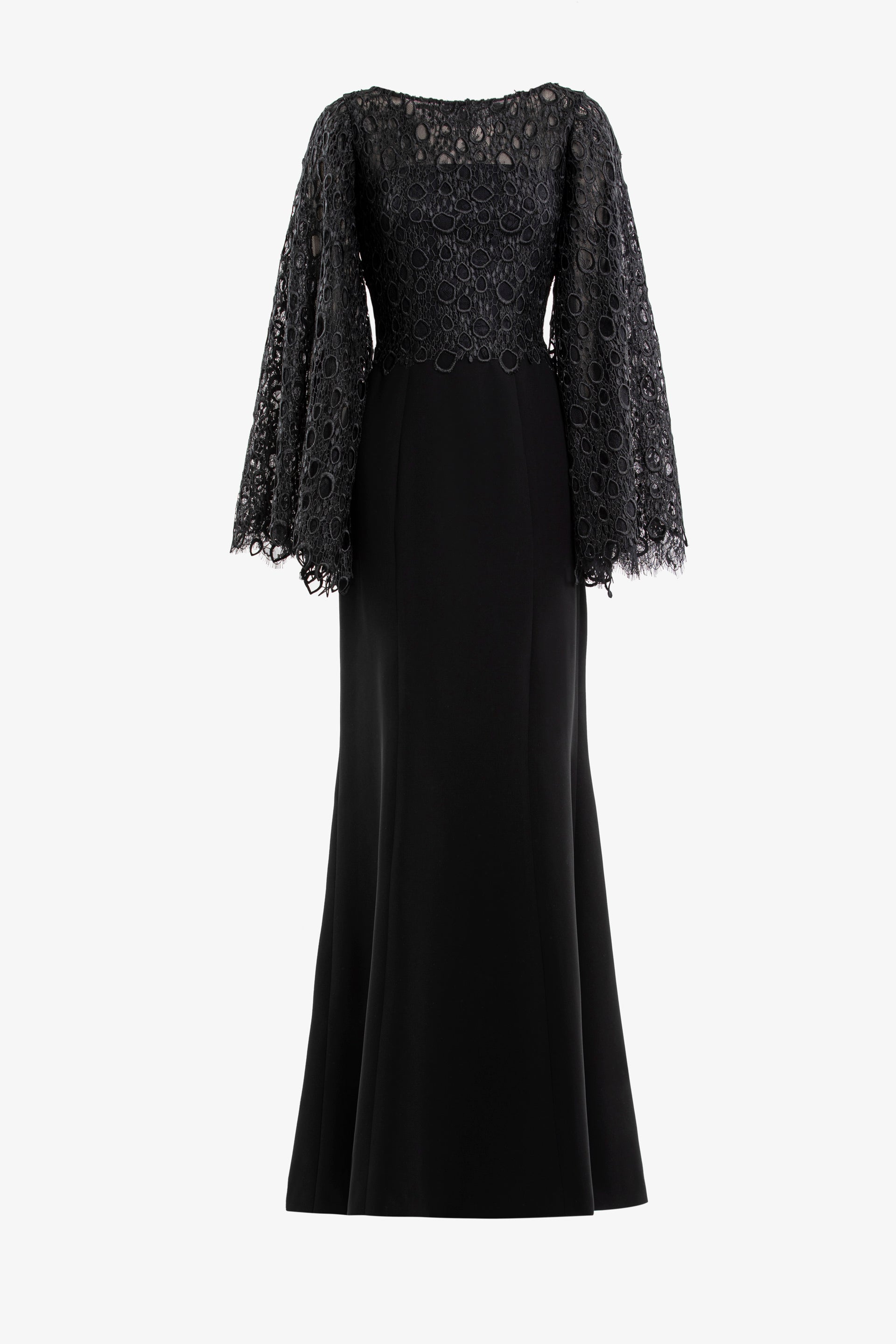 Long guipure dress