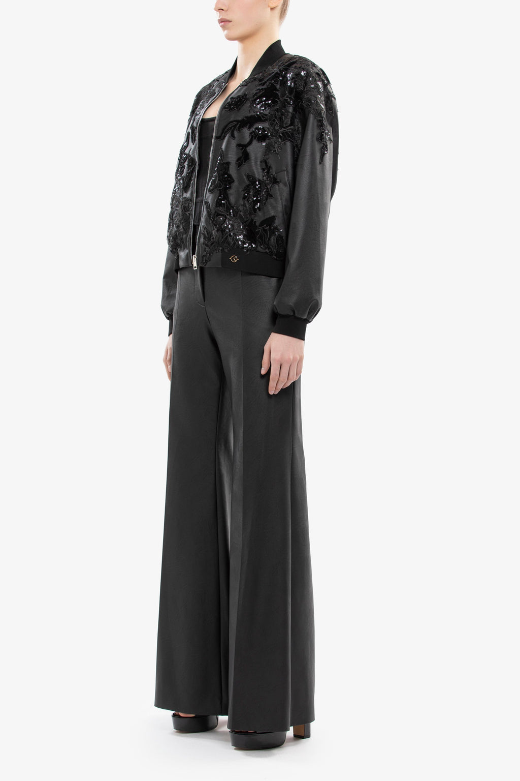 Embroidered Bomber Jacket