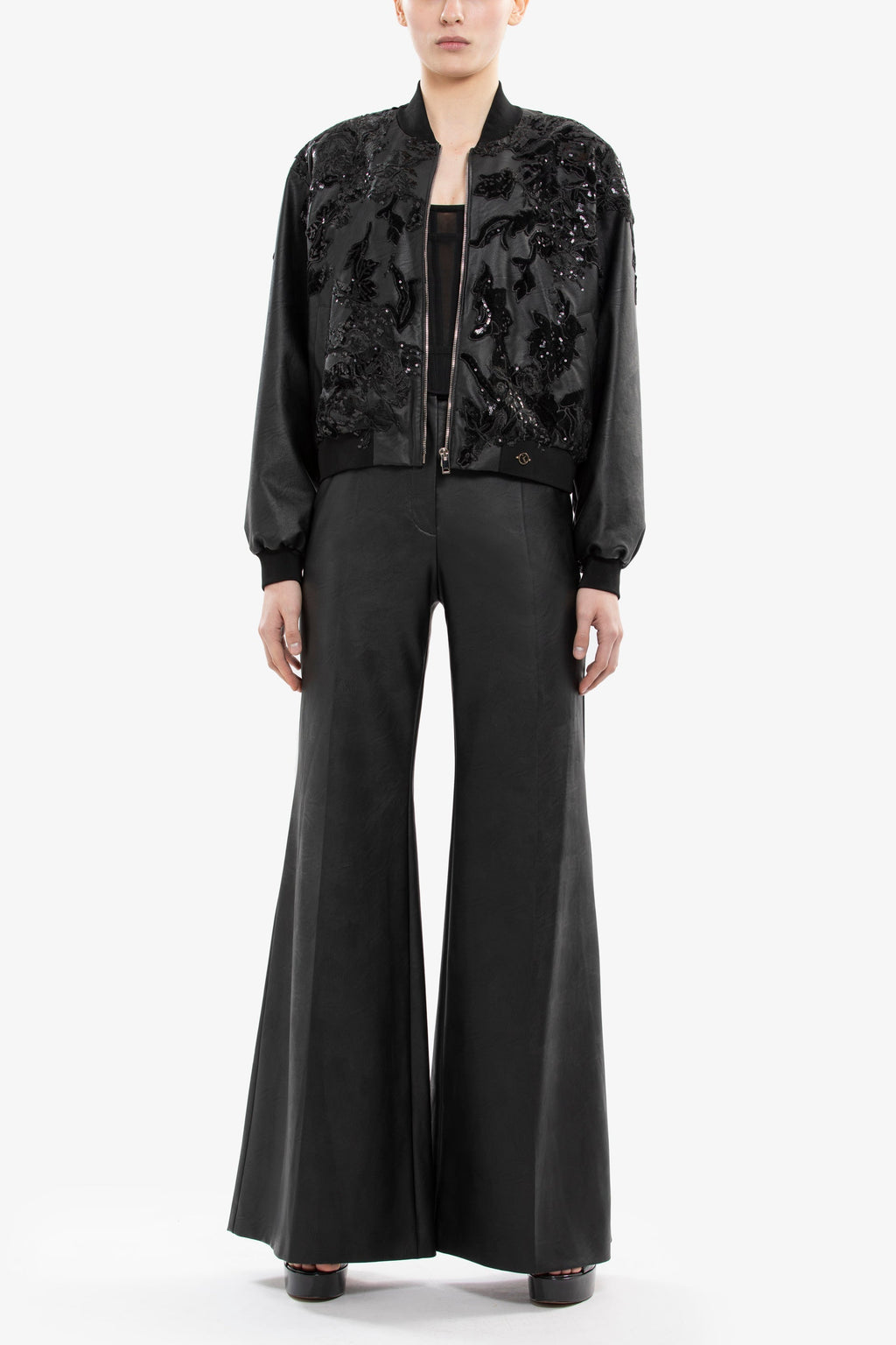 Embroidered Bomber Jacket