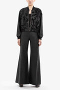 Embroidered Bomber Jacket