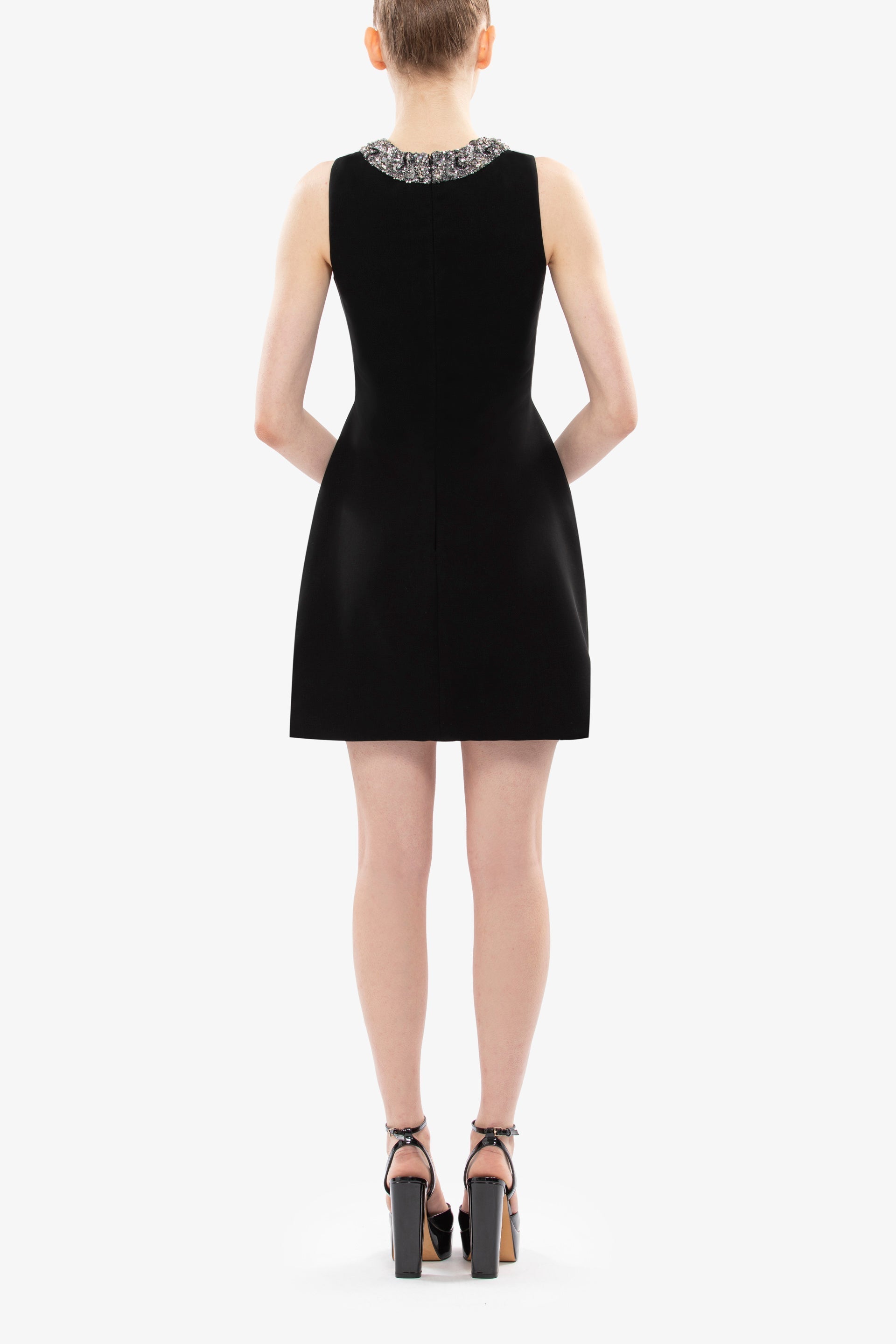 Embellished Mini Dress