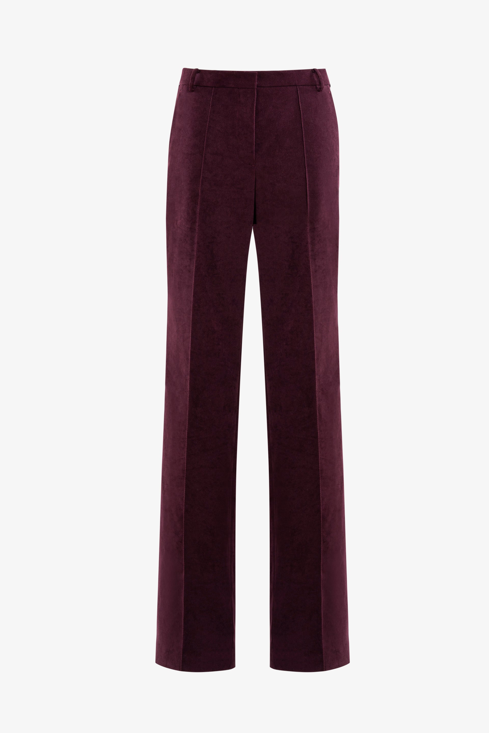Straight-cut pants