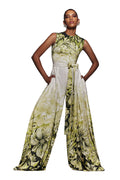 CREPE PRINTED JUMPSUIT