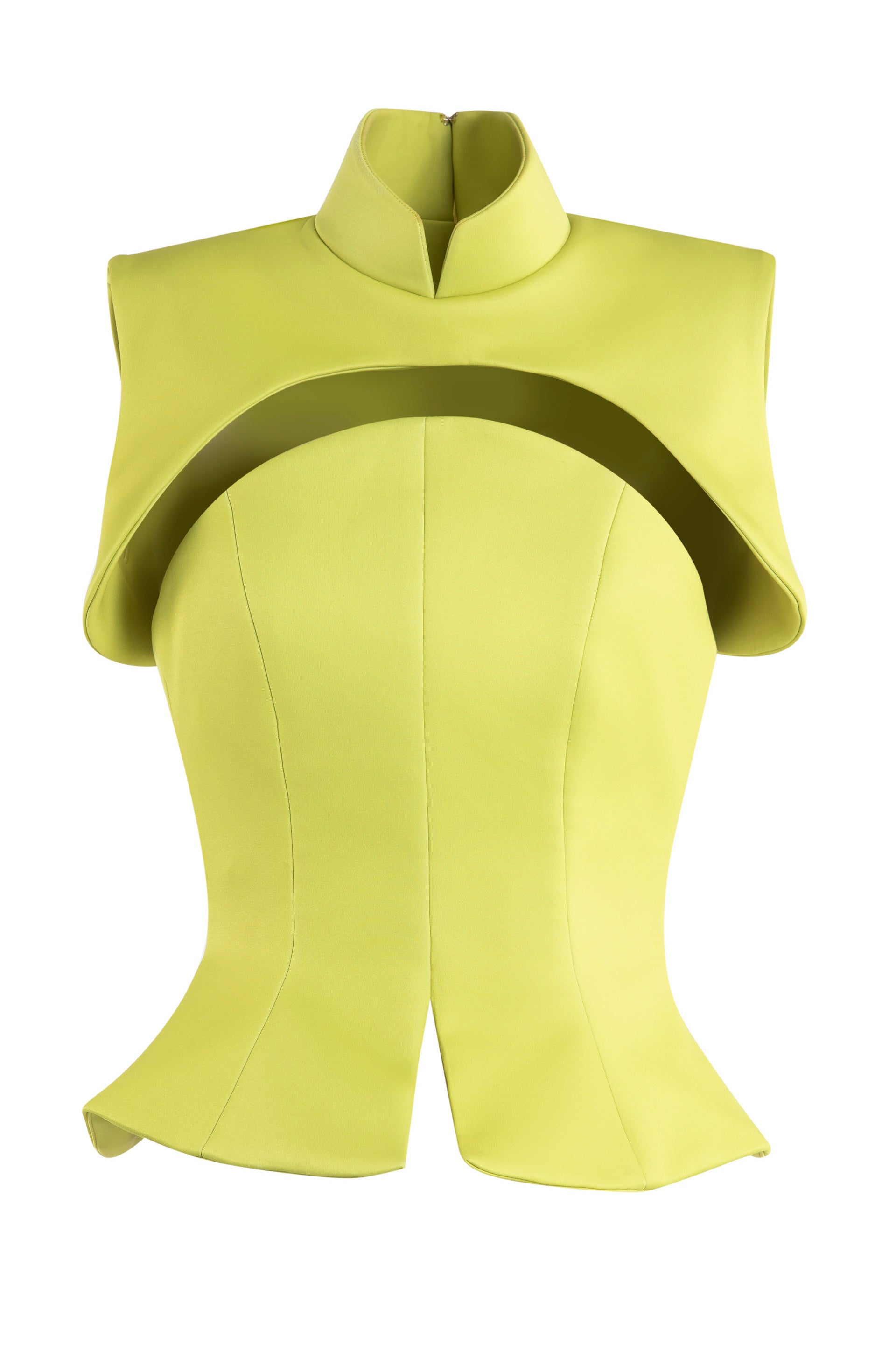 NEOPRENE CORSET WITH DETACHABLE BOLERO