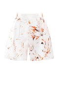 MIKADO FLARED SHORTS WITH PRINT
