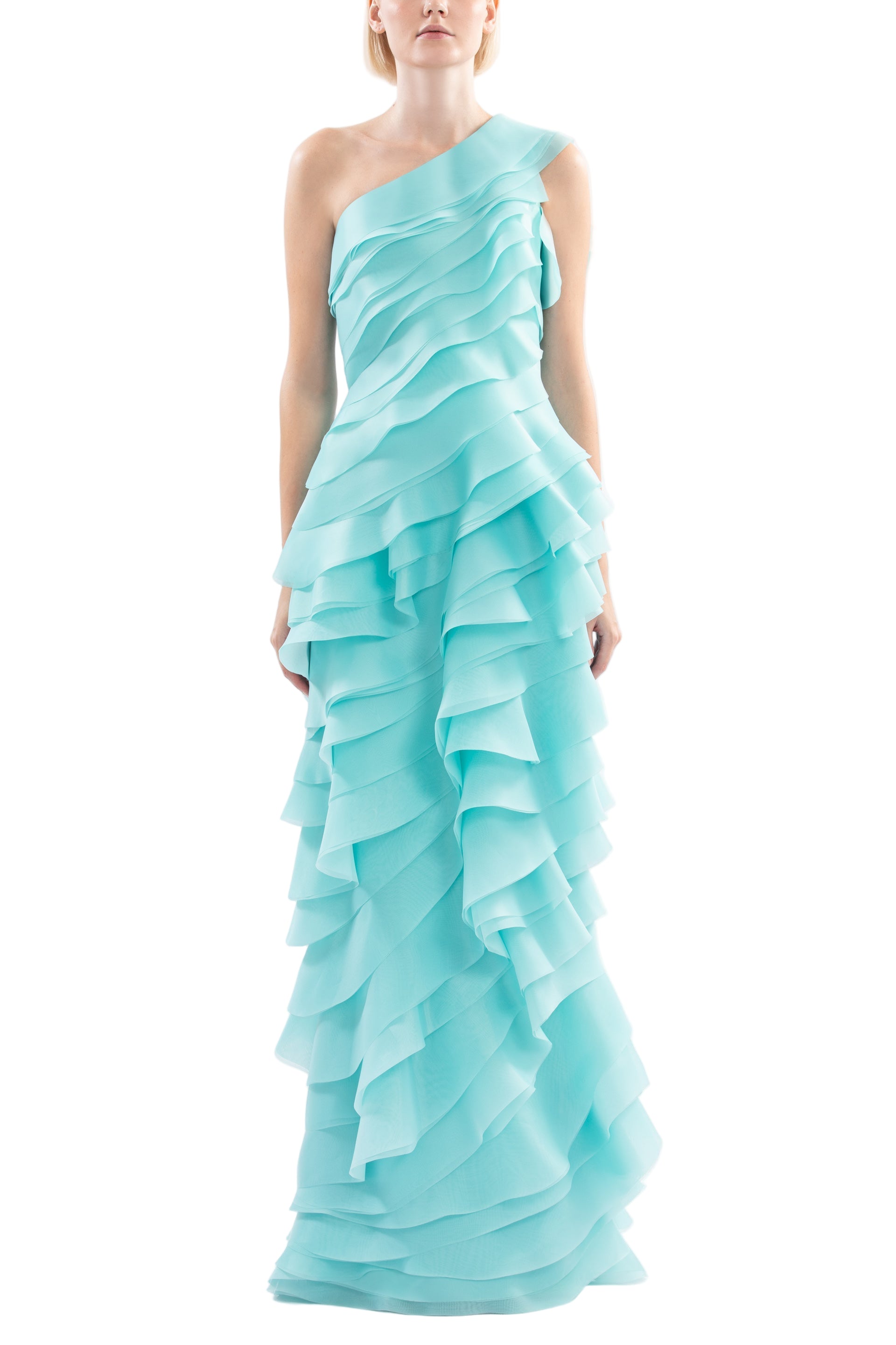 LAYERED ORGANZA DRESS