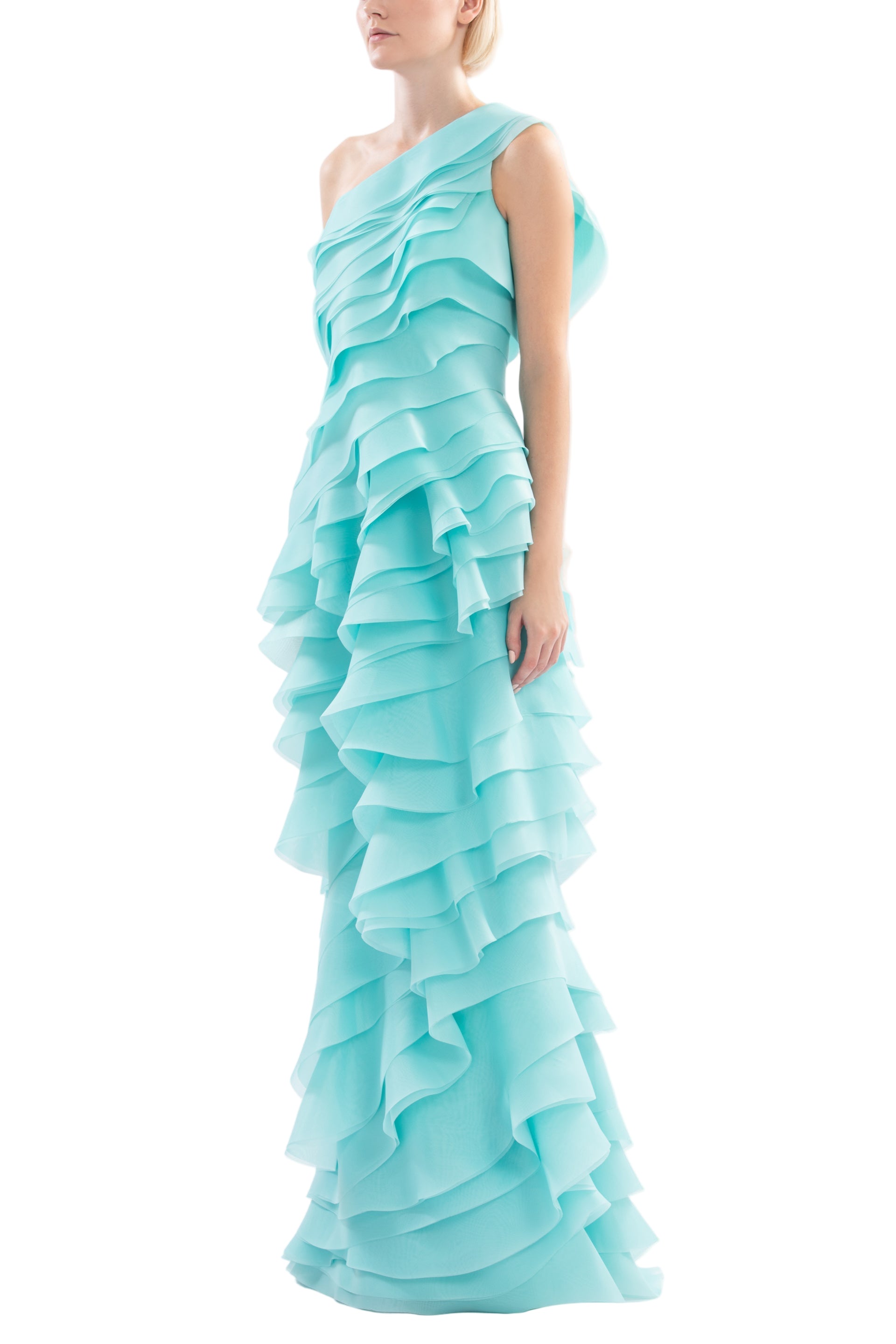 LAYERED ORGANZA DRESS