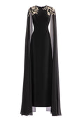 EMBELLISHED CREPE KAFTAN