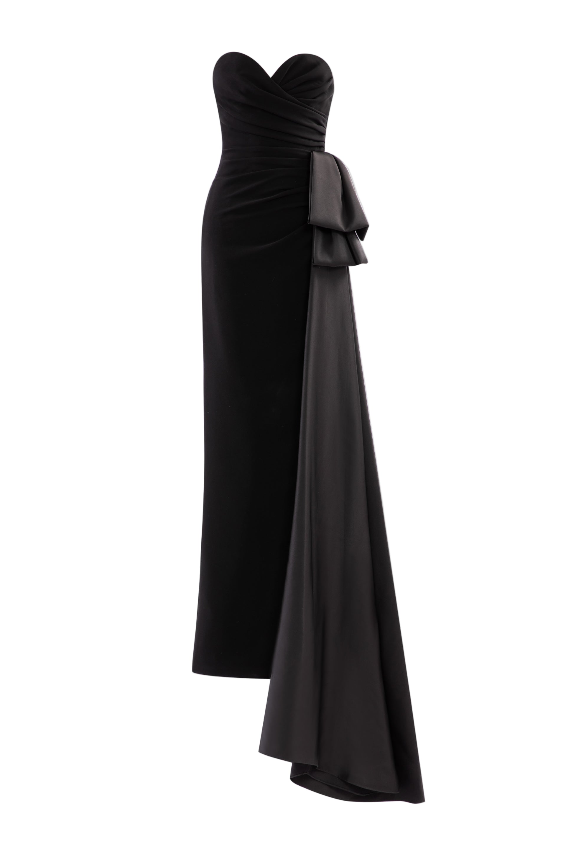 STRAPLESS LONG DRESS