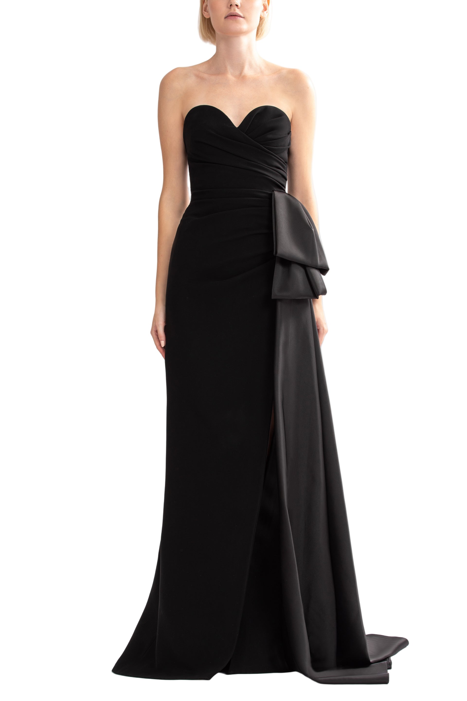 STRAPLESS LONG DRESS