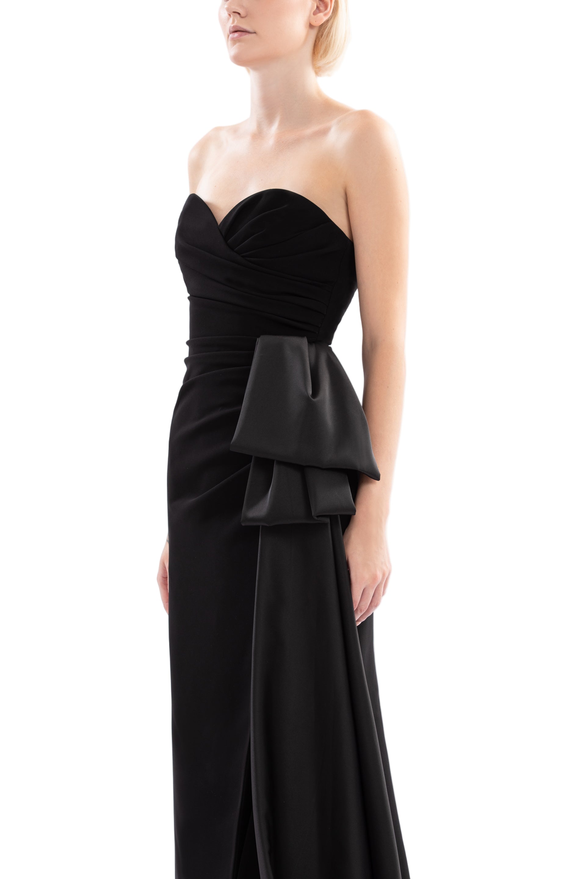 STRAPLESS LONG DRESS