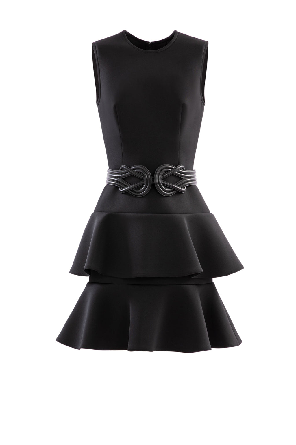 MIDI RUFFLED DRESS