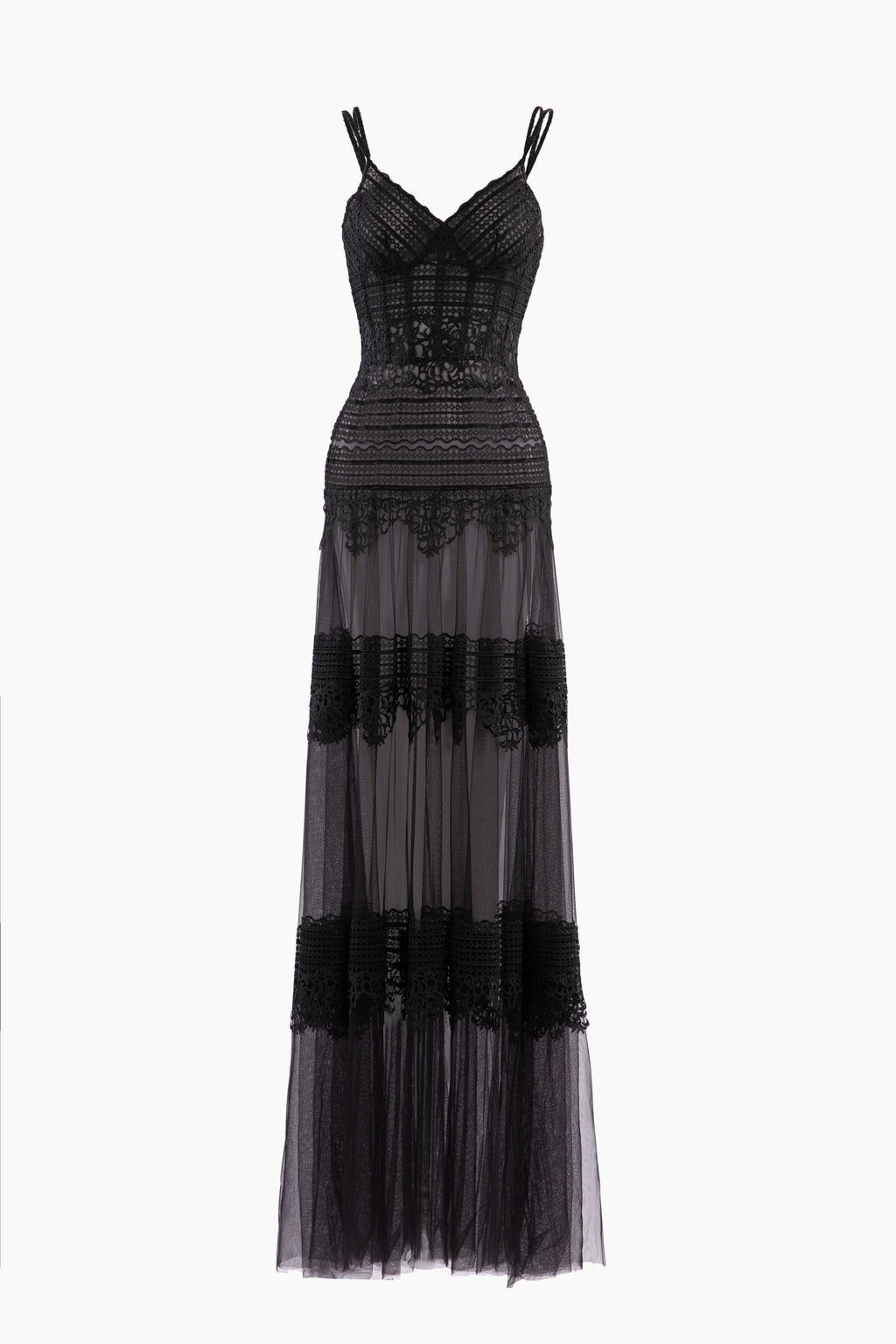 Lace long dress