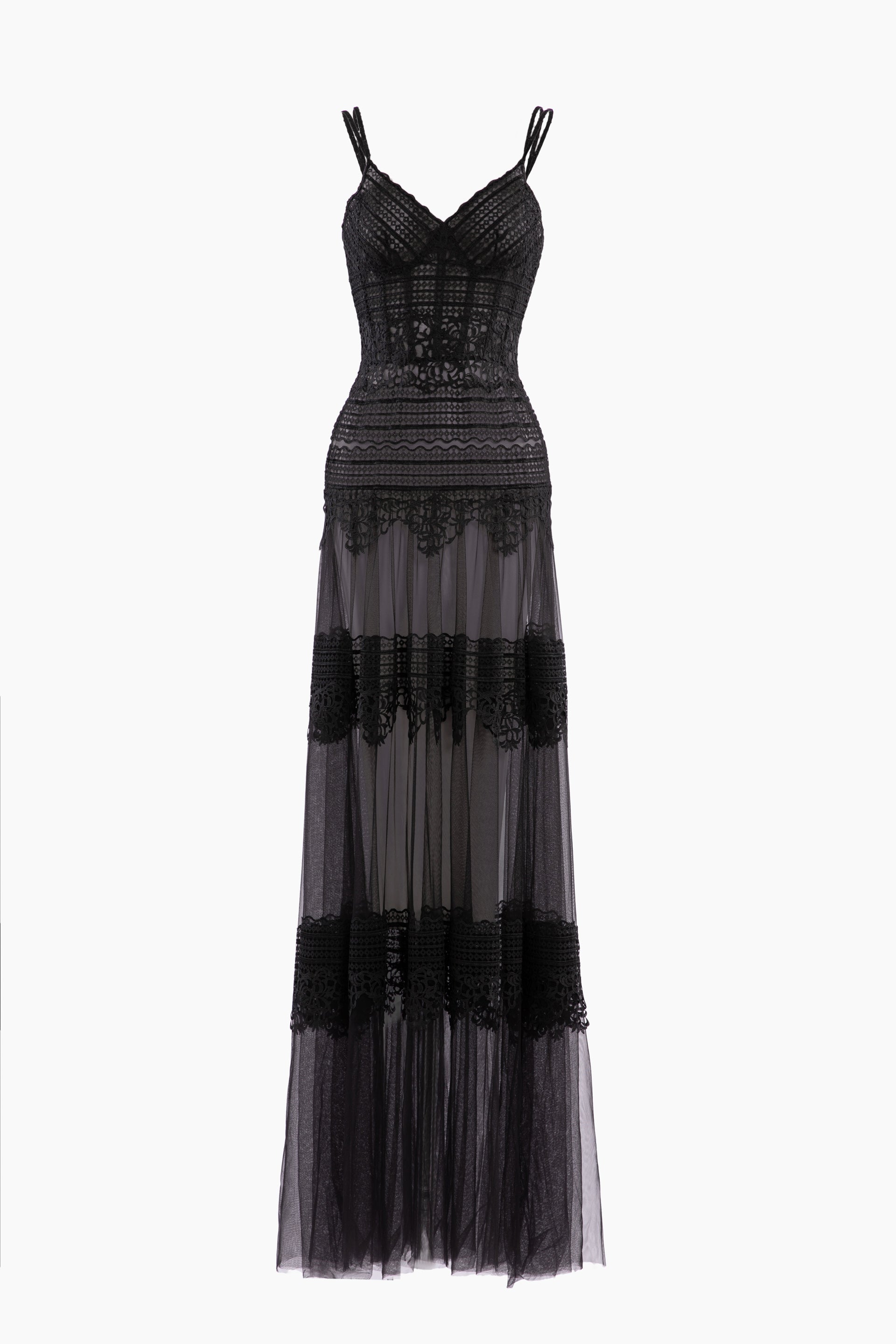 Lace long dress
