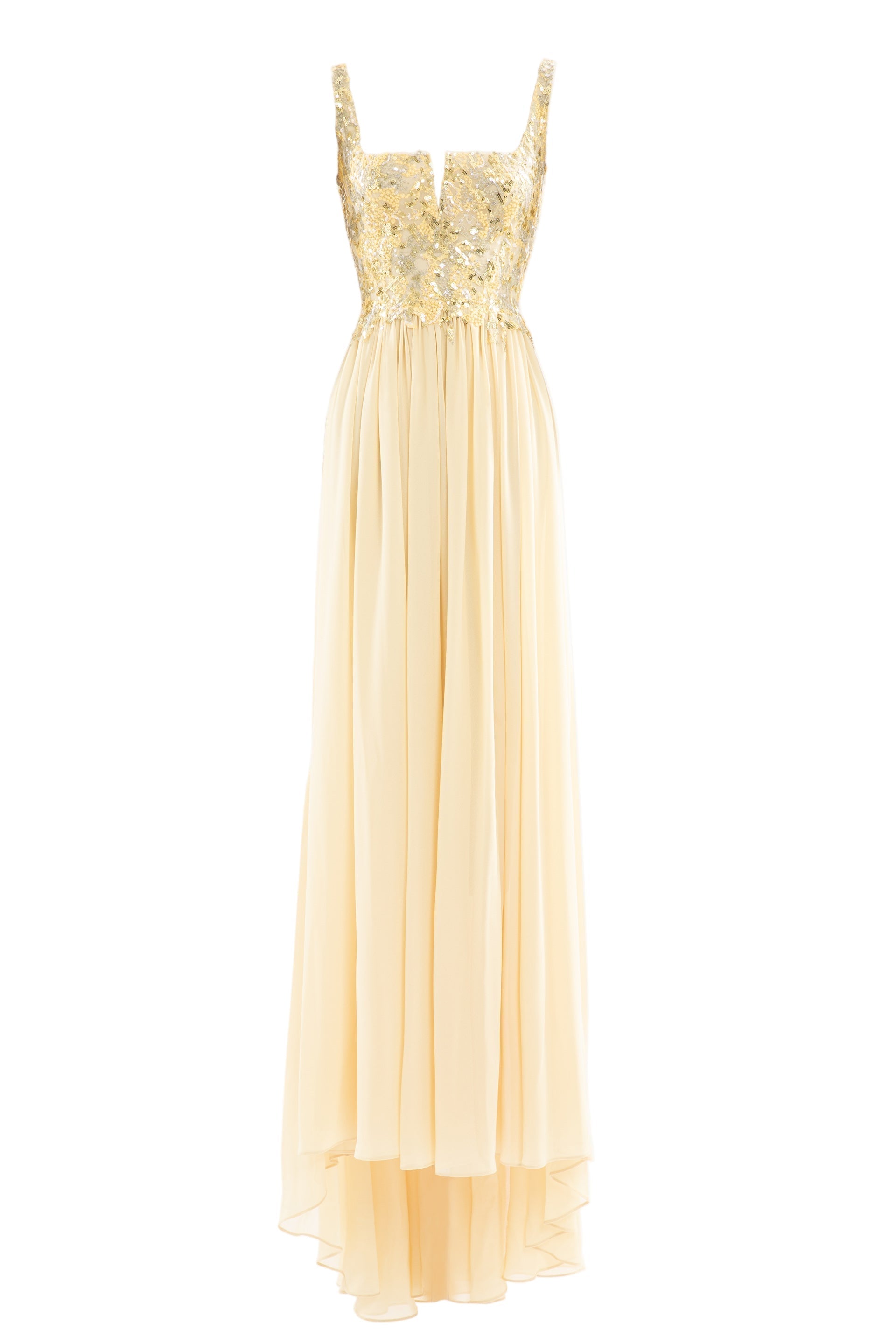 EMBELLISHED LONG DRESS