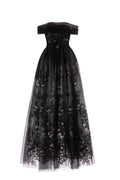 TULLE GATHERED DRESS