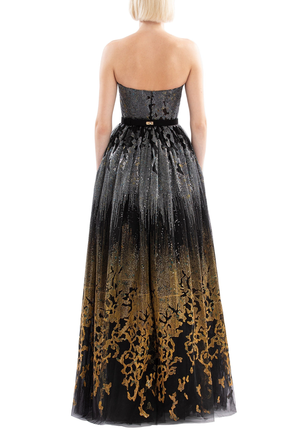 LONG EMBELLISHED GOWN