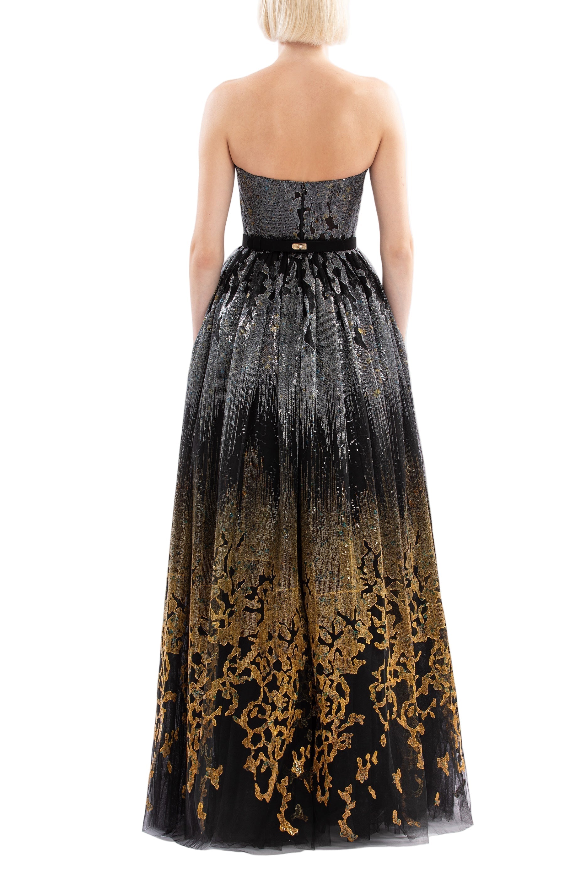 LONG EMBELLISHED GOWN