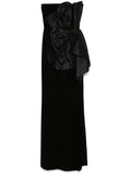 VOLUMINOUS DRAPED MOULAGE JUMPSUIT
