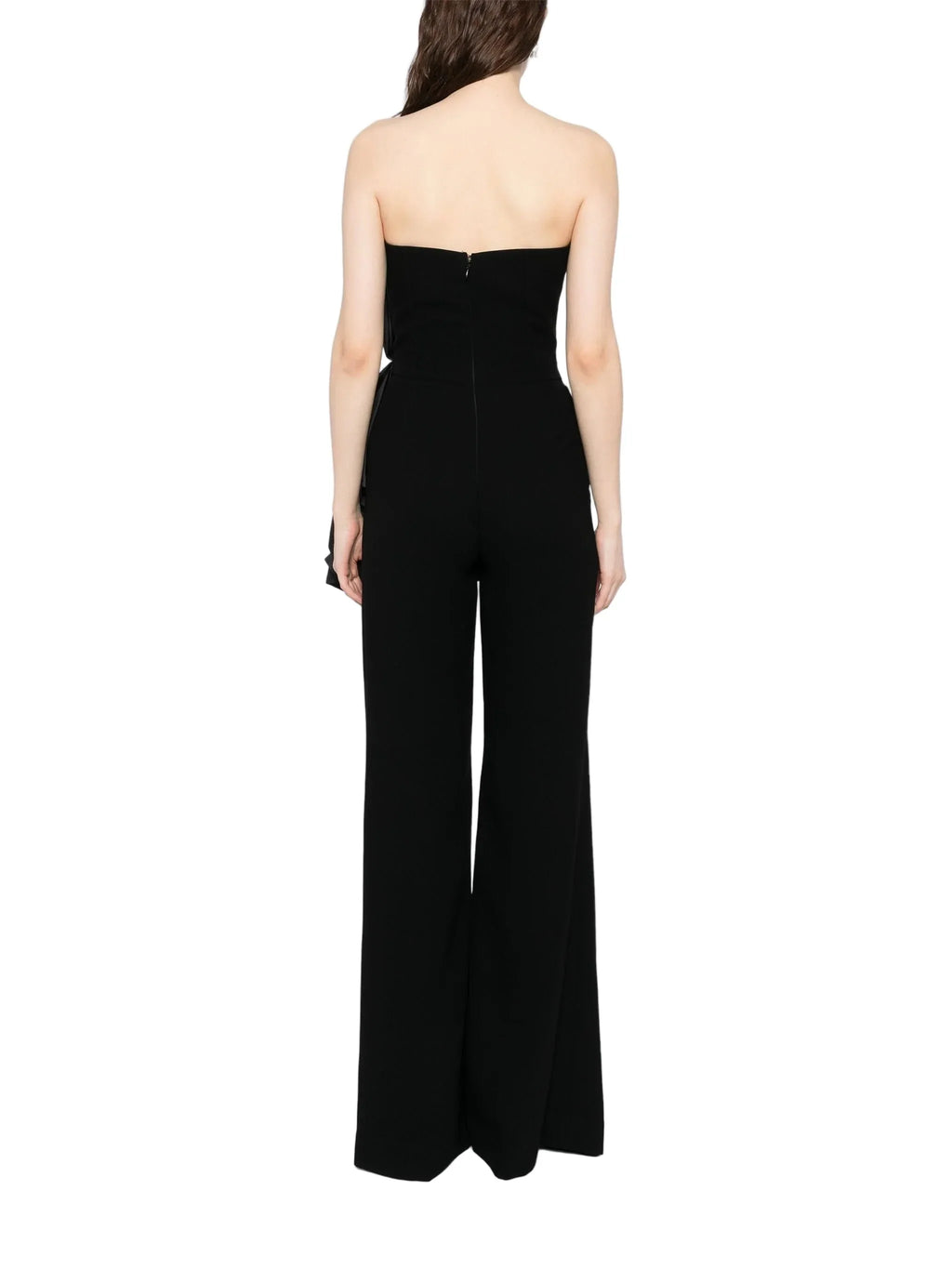 VOLUMINOUS DRAPED MOULAGE JUMPSUIT