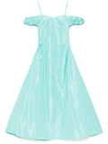 MIDI TAFFETA DRESS