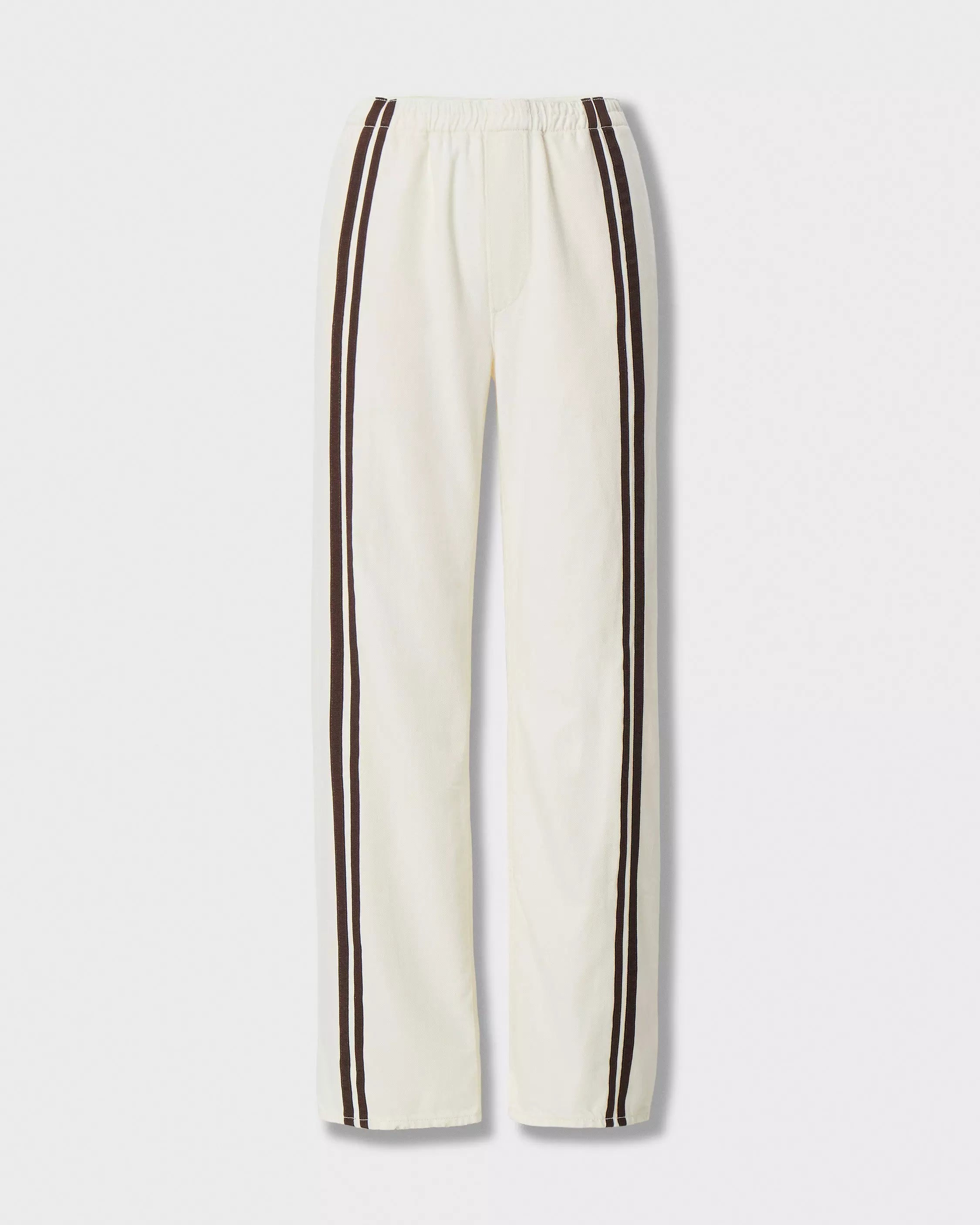 Rag & Bone Featherweight Logan Track Pant in Ecru