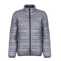 Regatta TRA496 Firedown Down Touch Insulated Work Jacket Grey Marl / Black 2XL