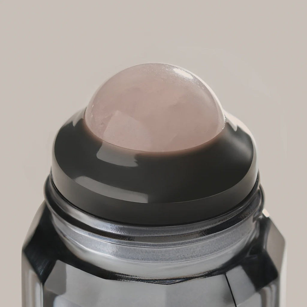 Rollr Rose Quartz Gemstone in Clary Sage and Rosemary