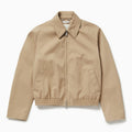 Light Zip-up Jacket Beige