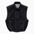 Denim Vest Dark Blue